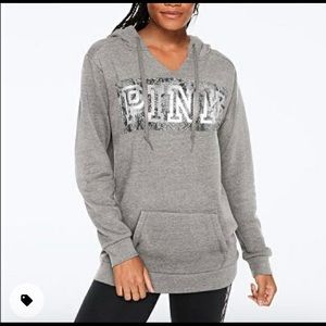 Limited edition PINK snake print pullover